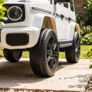 Mercedes-Benz G580 12V Kids Ride-On Car with Remote Control - White Magic Cars 10