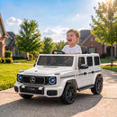 Mercedes-Benz G580 12V Kids Ride-On Car with Remote Control - White Magic Cars 2