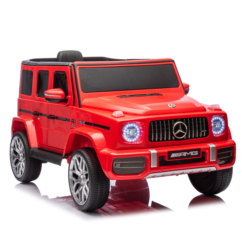 Mercedes Benz G63 12V Electric Kids Ride-On Car with Remote Control Red Magic Cars 0