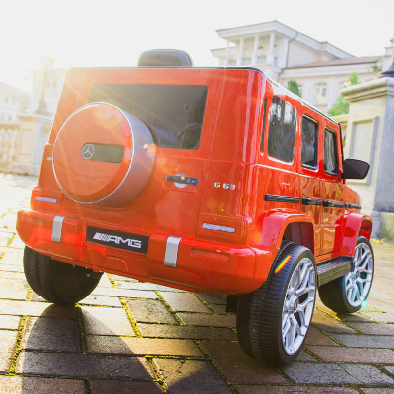 Mercedes Benz G63 12V Electric Kids Ride-On Car with Remote Control Red Magic Cars 13