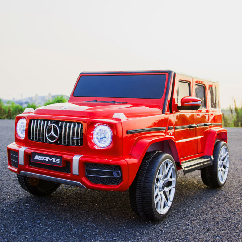 Mercedes Benz G63 12V Electric Kids Ride-On Car with Remote Control Red Magic Cars 15