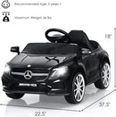 12V Electric Kids Ride-On Car with Remote Control, Black Magic Cars 3
