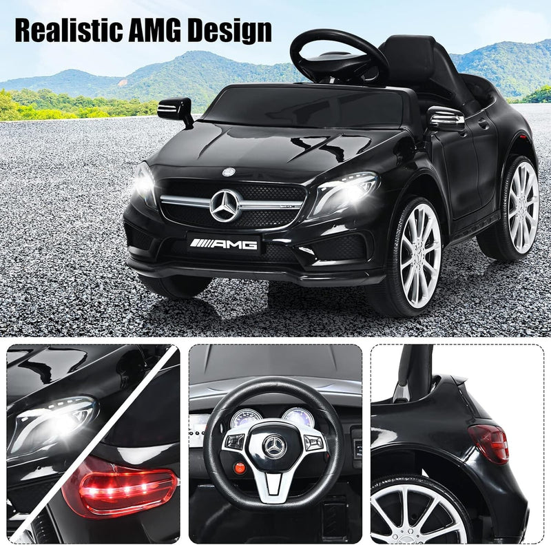 12V Electric Kids Ride-On Car with Remote Control, Black Magic Cars 4