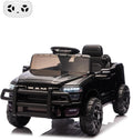 RAM 12V Electric Ride-On Truck with Remote Control, Spring Suspension, and LED Music for Kids Magic Cars Variant 0