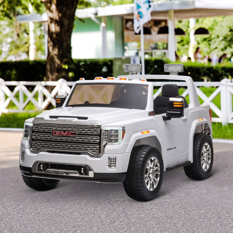 Licensed Sierra HD Outdoor Electric Kids Car with Headlights, Suspension, and Music Magic Cars 1