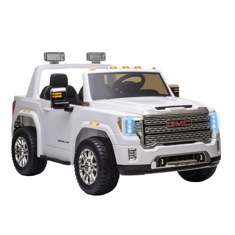 Licensed Sierra HD Outdoor Electric Kids Car with Headlights, Suspension, and Music Magic Cars 3