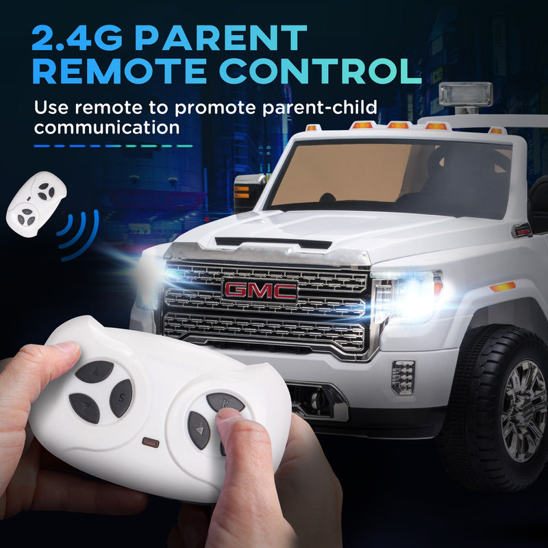 Licensed Sierra HD Outdoor Electric Kids Car with Headlights, Suspension, and Music Magic Cars 5