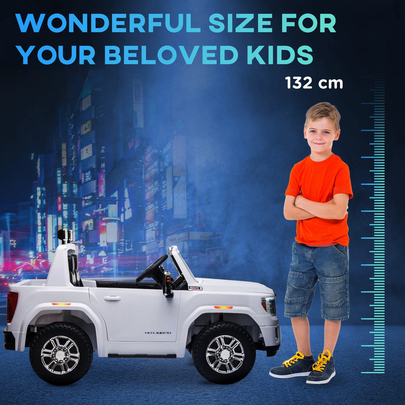 Licensed Sierra HD Outdoor Electric Kids Car with Headlights, Suspension, and Music Magic Cars 9