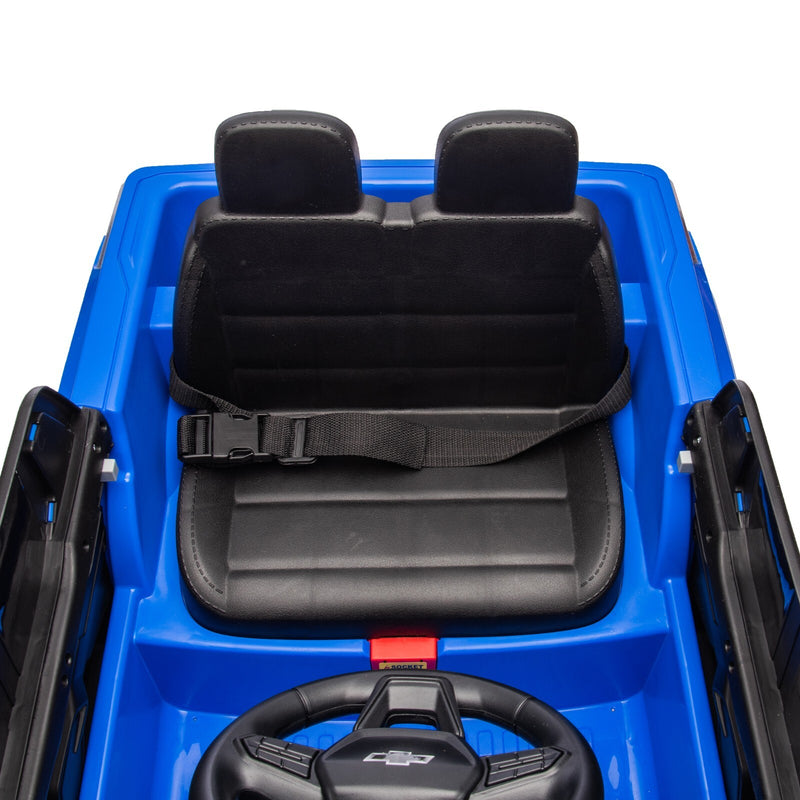 24V Electric Silverado Ride-On Truck for Kids 2-Seater with Remote Control Magic Cars 11
