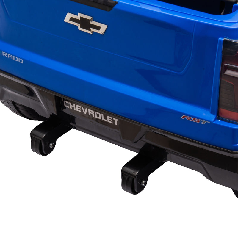 24V Electric Silverado Ride-On Truck for Kids 2-Seater with Remote Control Magic Cars 18