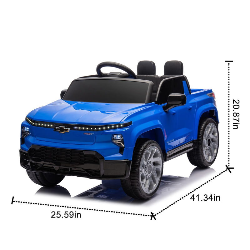 24V Electric Silverado Ride-On Truck for Kids 2-Seater with Remote Control Magic Cars 6