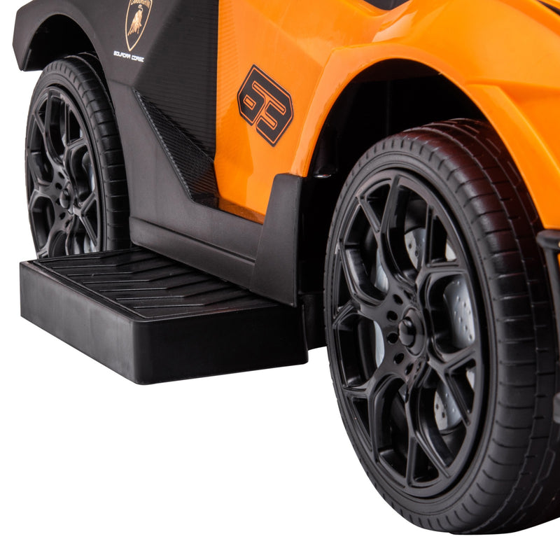 Toddler Orange Manual Push Ride-On Sliding Car Toy Magic Cars 9