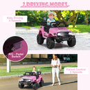 12V Battery-Powered Pink Toddler Ride-On Truck Licensed Toyota FJ Model Magic Cars 4
