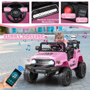 Licensed Toyota FJ Toddler 12V Battery-Powered Pink Ride-On Truck Magic Cars 3