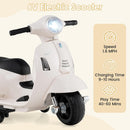 Vespa Scooter Electric Ride-On Motorcycle for Kids, 6V Magic Cars 3