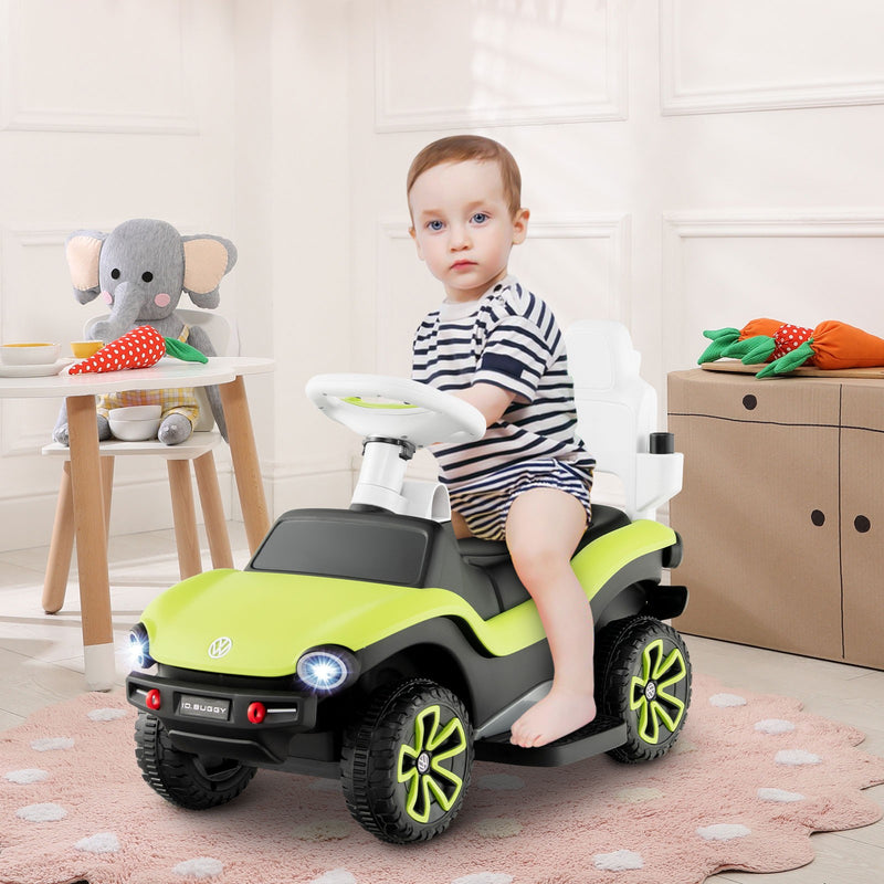 3-in-1 Kids Ride-On Push and Sliding Car with Music and Lights Magic Cars 3