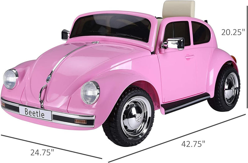 Volkswagen Beetle Electric Ride-On Car for Kids Ages 3–6 Years Magic Cars 4