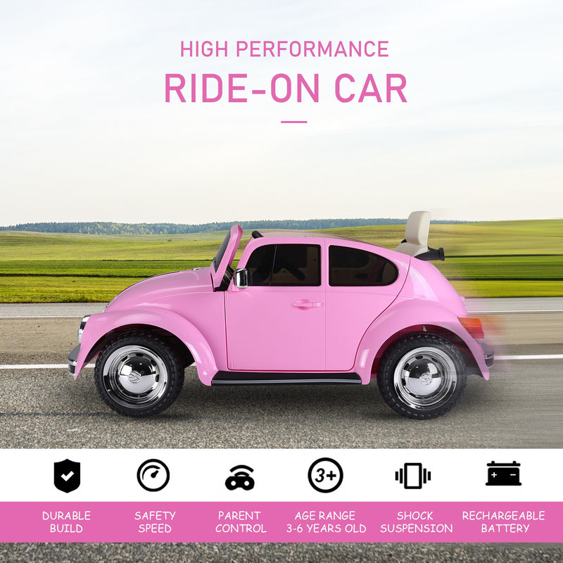 Electric 6V Battery-Powered Kids Ride-On Volkswagen Car Toy Magic Cars 4