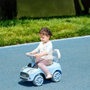 Blue Toddler Ride-On Toy with Horn for Kids Boys and Girls Magic Cars 2