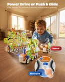 Montessori Musical Train Set for Toddlers Aged 3-5 Magic Cars 4