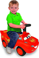 McQueen Racer Toddler Ride-On Car with Sounds, Music, and Lights Magic Cars 2