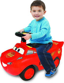 McQueen Racer Toddler Ride-On Car with Sounds, Music, and Lights Magic Cars 4