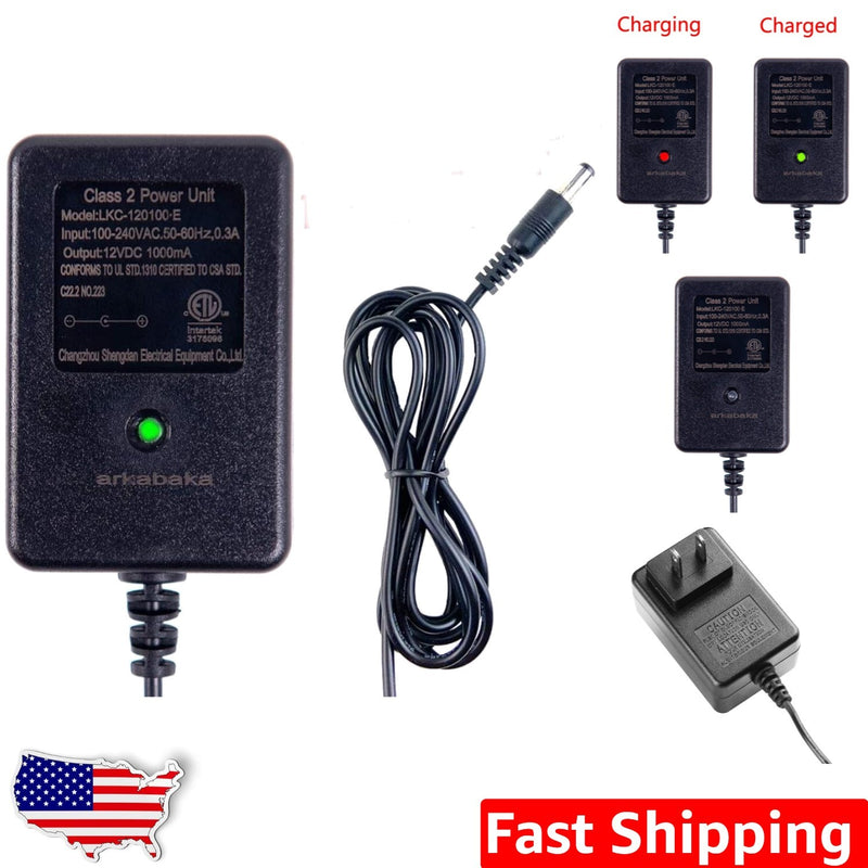 Lightweight 12 Volt Charger for Kids Ride-On Toys with Fast Charging Magic Cars 0