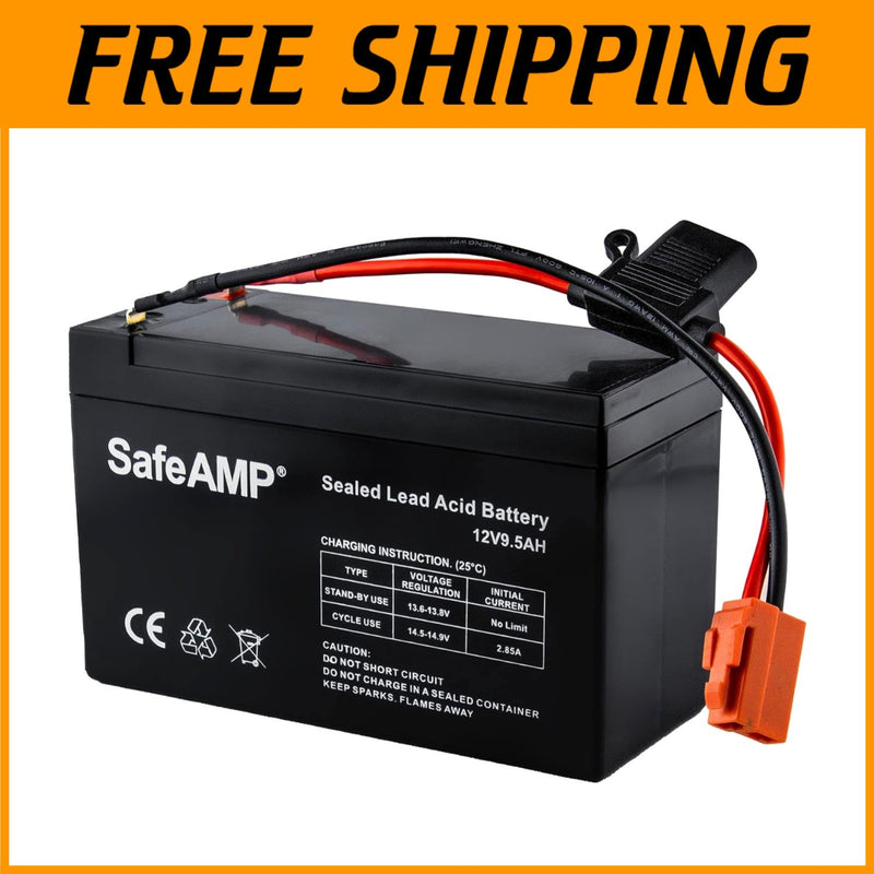Lightweight 12 Volt Replacement Battery with Red Pin Connector for Ride-On Toys Magic Cars Variant 0