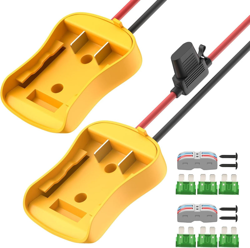 Lightweight 20V Battery Converter Kit with 30A Fuses for RC Cars and DIY Projects Magic Cars 2