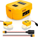 Lightweight 20V to 12V Battery Converter with Cigarette Lighter and XT60 Ports Magic Cars 2