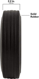 Durable 8 Inch Flat-Free Wheel for Lawn Equipment and Carts - Supports 300 lbs Magic Cars 6