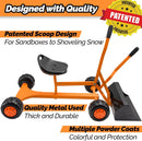 Lightweight Kids Sand Digger with 360° Rotating Seat and Extra Wide Scoop Design Magic Cars 6