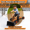 Lightweight Kids Sand Digger with 360° Rotating Seat and Extra Wide Scoop Design Magic Cars 9