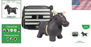 Inflatable Rodeo Bull Ride-On Toy Set for Toddlers and Kids Magic Cars 1