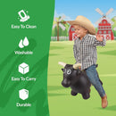 Inflatable Rodeo Bull Ride-On Toy for Toddlers and Kids Magic Cars 3