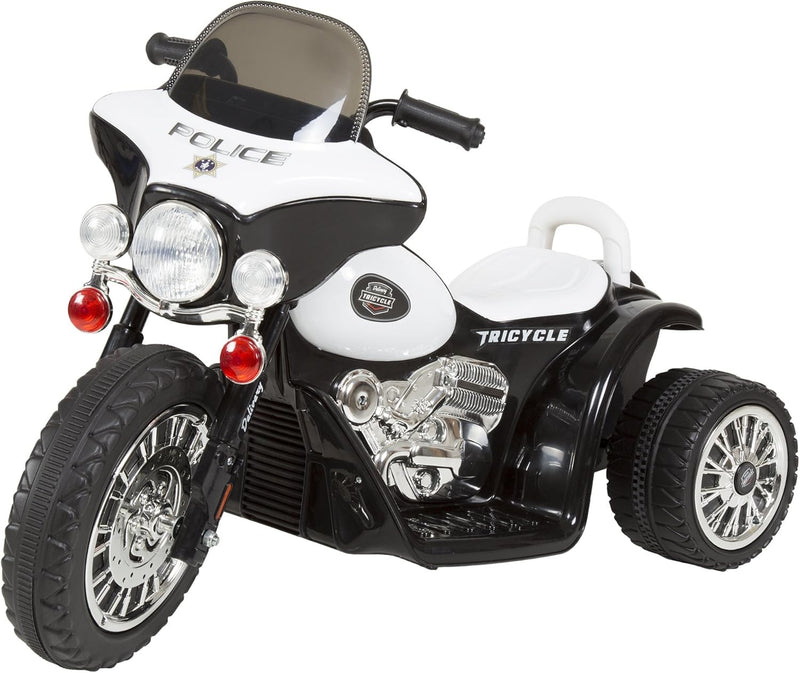 3-Wheel Mini Ride-On Motorcycle Toy for Kids with Music Black Magic Cars 1