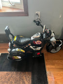 Little Rider 3-Wheel Trike Road Warrior Black Chopper Motorcycle for Ages 2-5 Years Magic Cars Variant 0