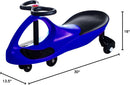 Little Rider Blue Wiggle Car - Manual Operation for Motor Skill Development, No Gears or Batteries Needed Magic Cars 3