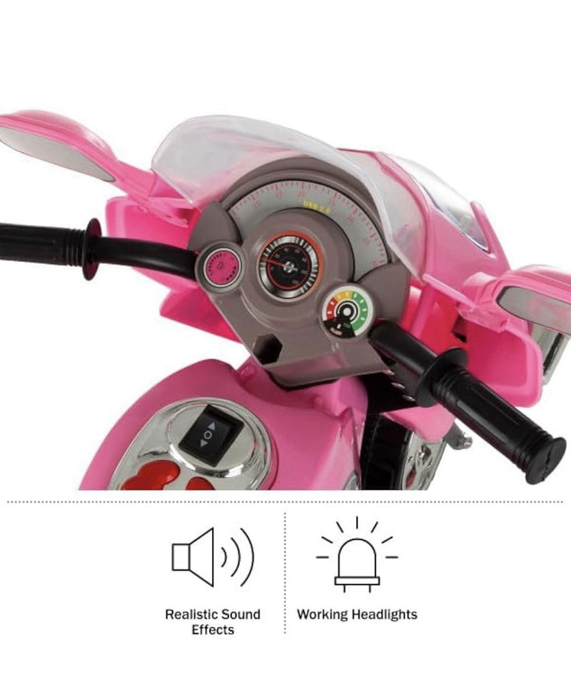 Little Rider Electric 3-Wheel Battery-Powered Motorcycle for Kids Ages 3-6 Magic Cars 2