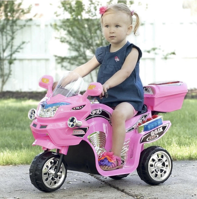 Little Rider Electric 3-Wheel Battery-Powered Motorcycle for Kids Ages 3-6 Magic Cars Variant 0