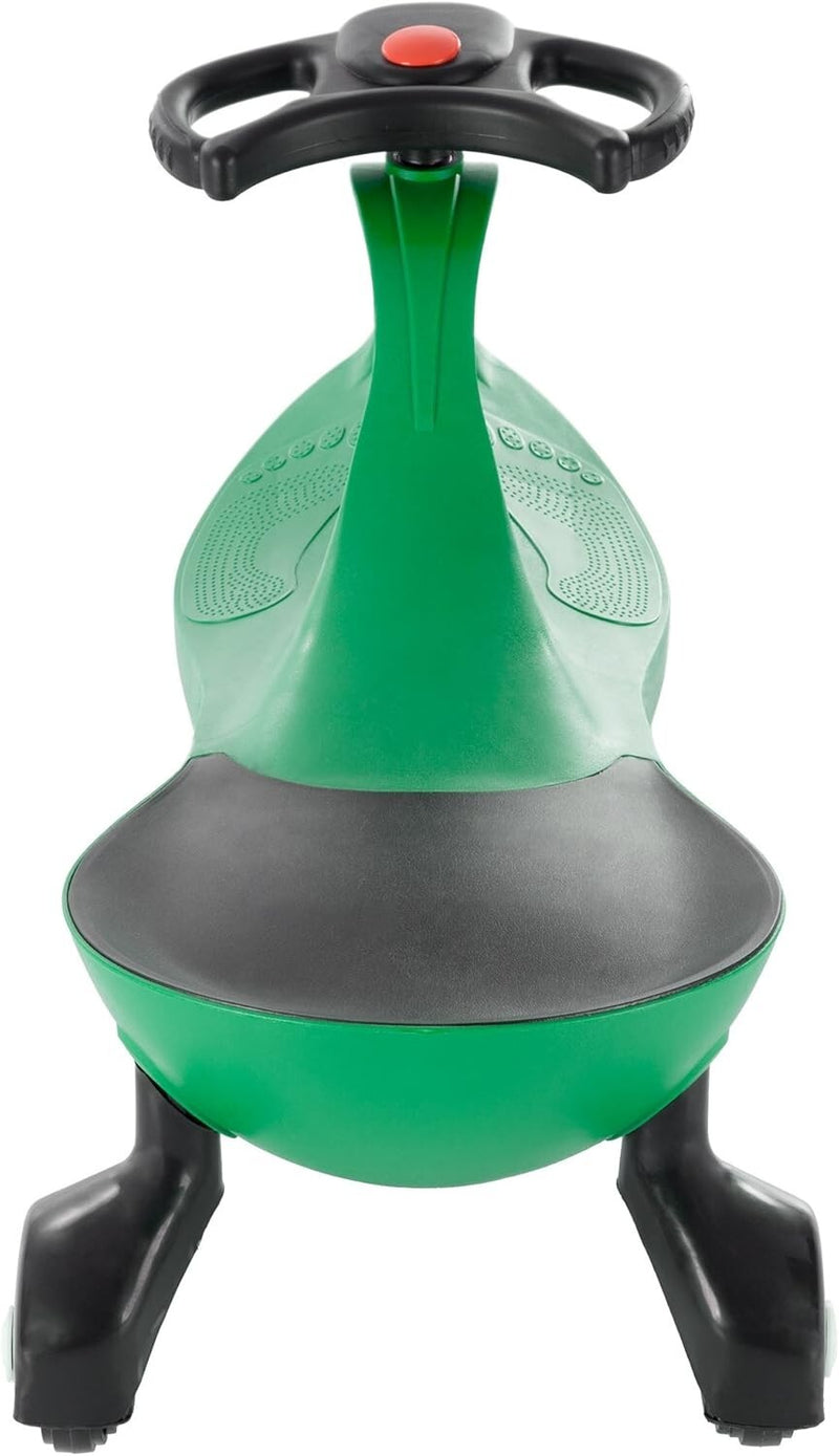 Green Wiggle Ride-On Car for Kids - Safe and Durable Indoor Outdoor Toy Magic Cars 5