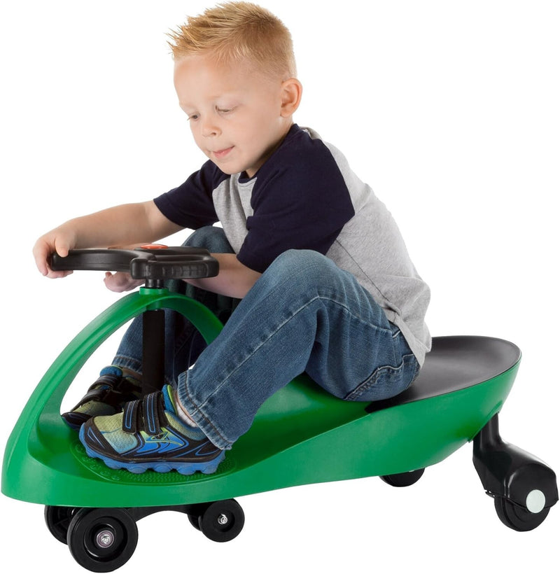Green Wiggle Ride-On Car for Kids - Safe and Durable Indoor Outdoor Toy Magic Cars 7