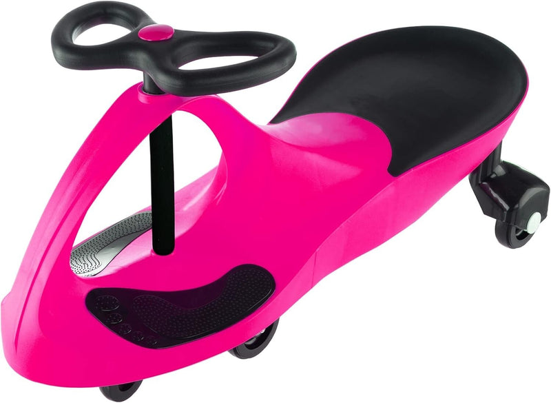 Pink Wiggle Car Battery-Free Ride-On Toy for Active Toddlers Magic Cars 0