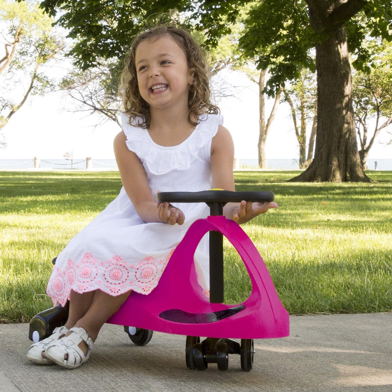 Pink Wiggle Car Battery-Free Ride-On Toy for Active Toddlers Magic Cars 7