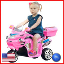 Lil' Rider 6V Electric Pink Motorcycle for Kids Aged 3-6 Magic Cars Variant 0
