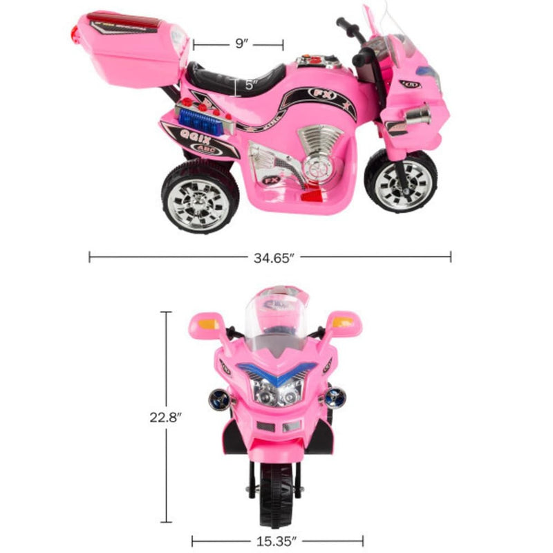 Little Rider 3-Wheel Motorcycle Trike Ride-On Toy for Kids Magic Cars 5