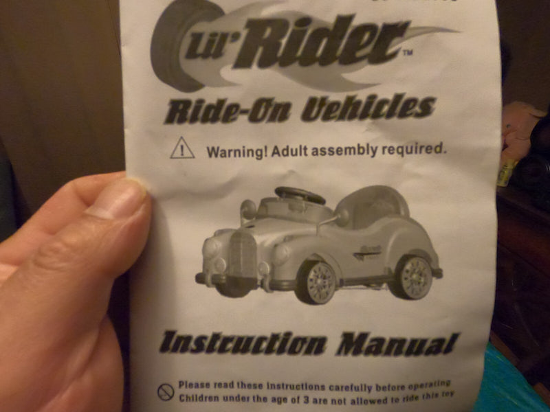 Red Battery-Powered Classic Ride-On Lil Rider Car Vehicle Magic Cars 8