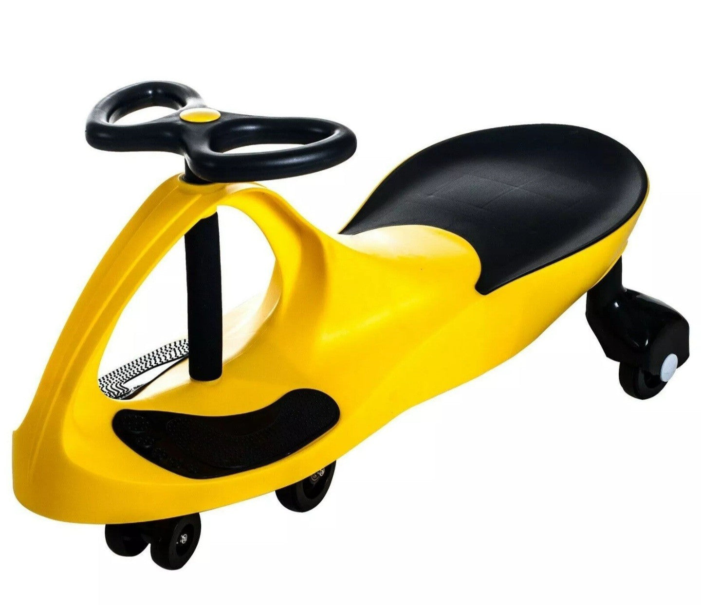 Lil rider Wiggle Car Ride for kids up to 3 years and up.(yellow color)