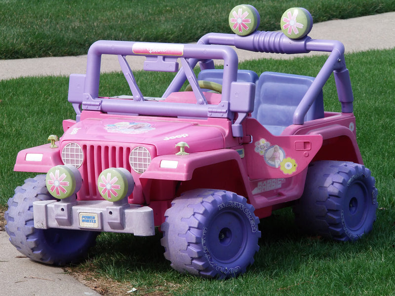 Lime Star Burst Jeep Fog Lamp Covers Power Wheels Jeep Wrangler Rollbar Bumpers Magic Cars 3