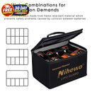 Fireproof and Explosionproof Lipo Battery Storage Bag with Divider and Large Capacity Magic Cars 2